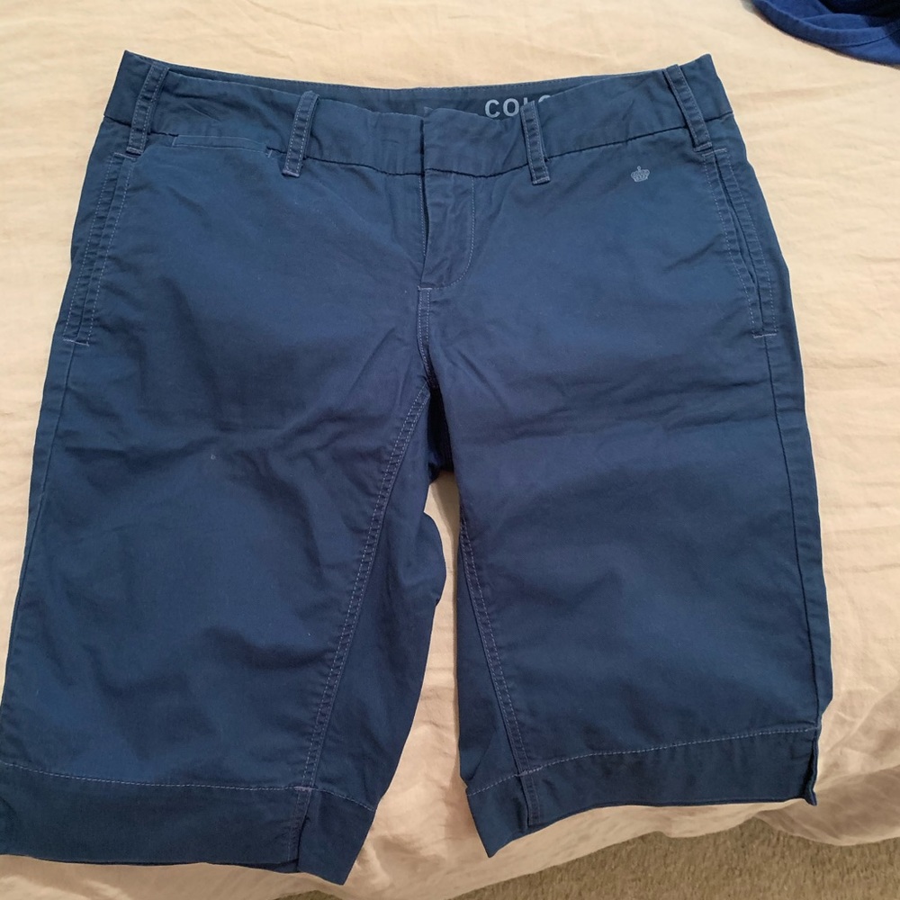 navy shorts